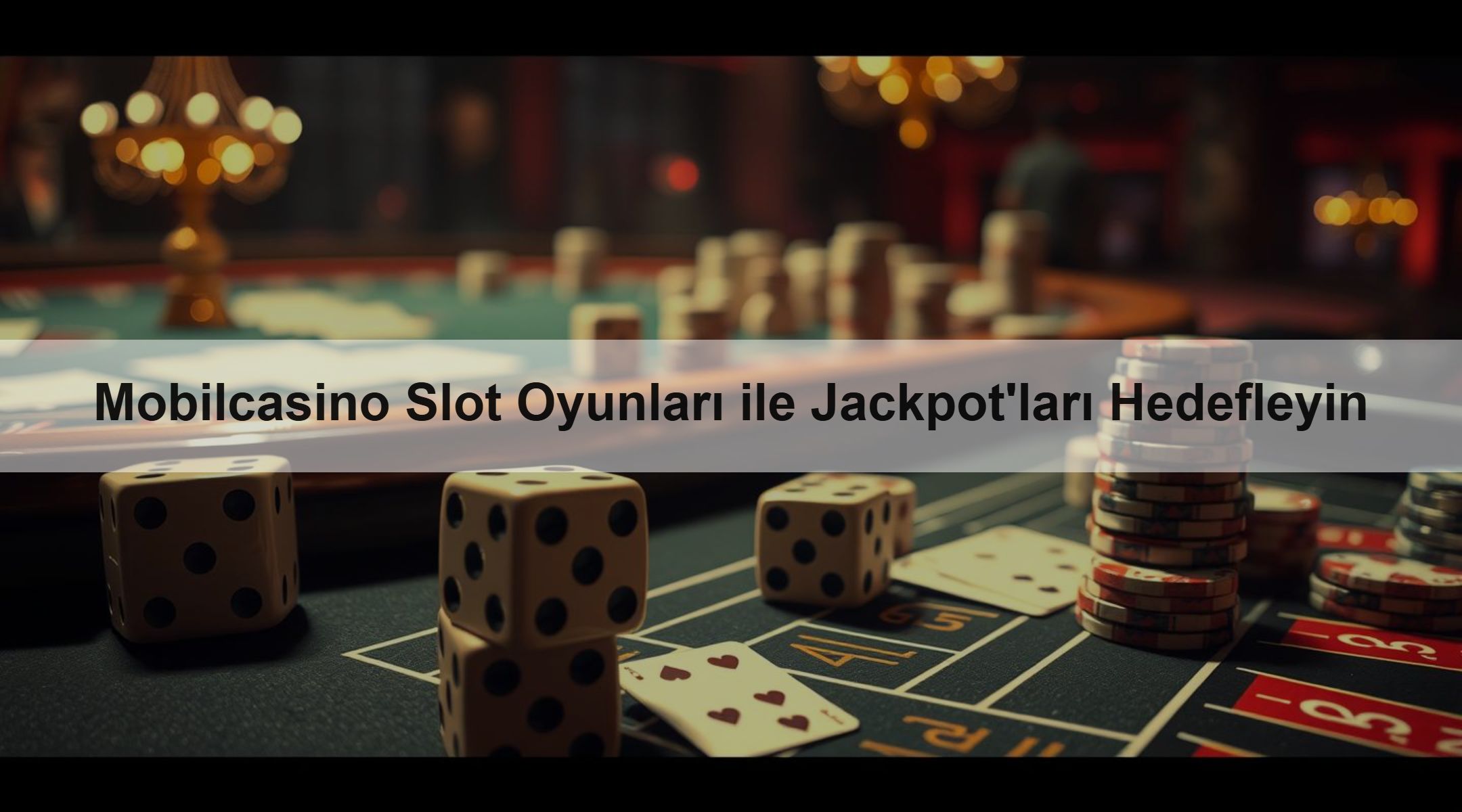 Mobilcasino Slot Oyunları ile Jackpot'ları Hedefleyin